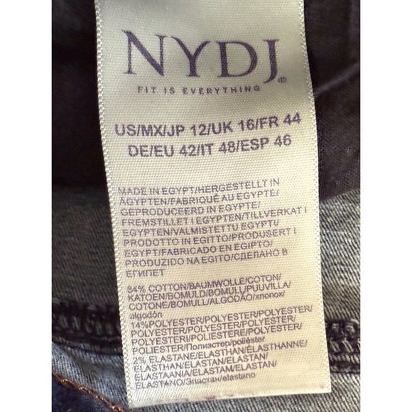 NYDJ Skinny Jeans Size 12 - Picture 4 of 4